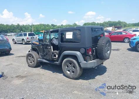 2010 Jeep Wrangler Sport из США, поврежденный, VIN 1J4AA2D10AL195818